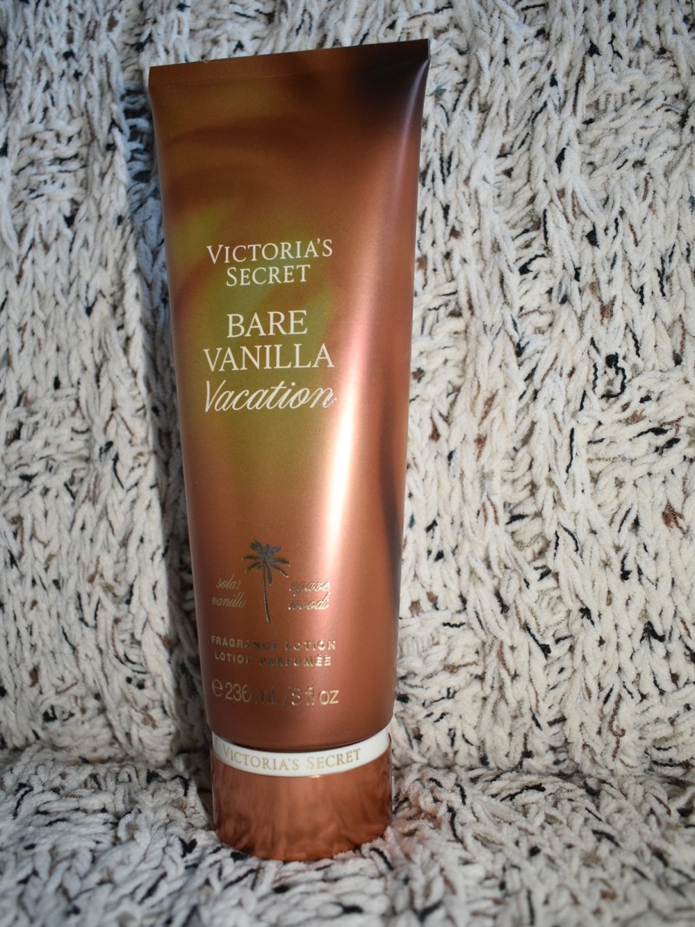 Bare Vanilla Vacation Lotion - Copper Metallic
